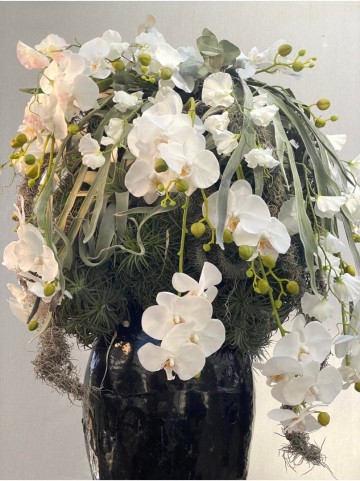 Bloemstuk orchiedee 1295   hoogte 110 diameter 74 4