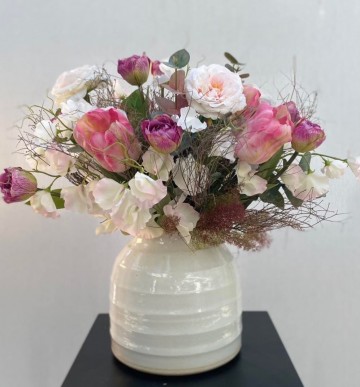 Tulpen rozenboeket hoogte 54 diameter 50 26950 1